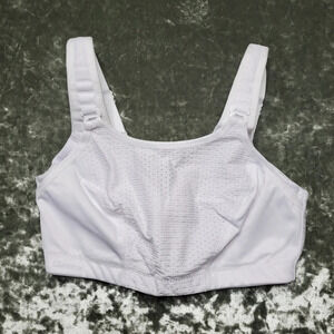 Glamorise White Sports Bra